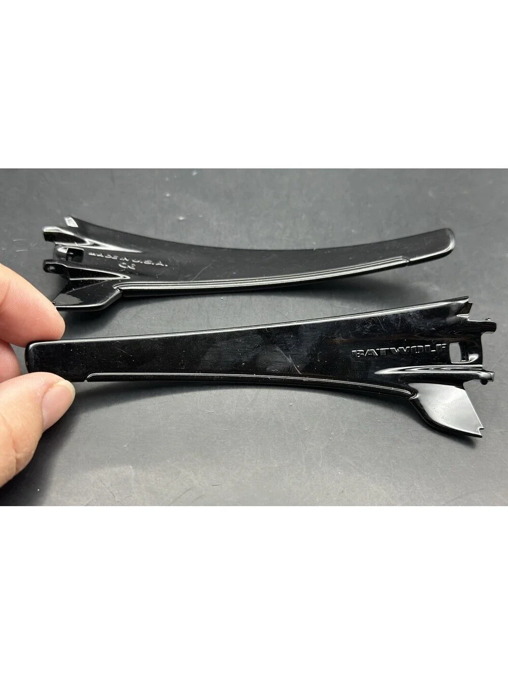 Oakley Batwolf OEM Polished Black Replacement Arms
